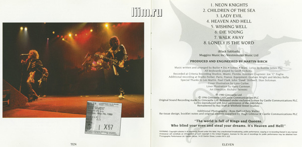 Black Sabbath. Heaven and Hell (1980) Фото 6