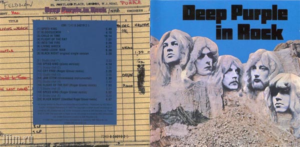 Deep Purple. In Rock (1970) Фото 1