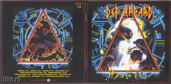 Def Leppard. Hysteria (1987) Фото 1