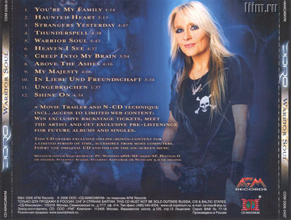 Doro. Warrior soul (2006) Фото 11
