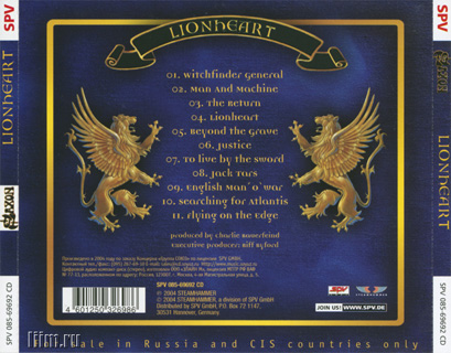 Saxon. Lionheart (2004) Фото 3