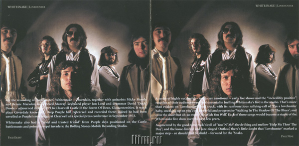Whitesnake. Lovehunter (1979) Фото 5